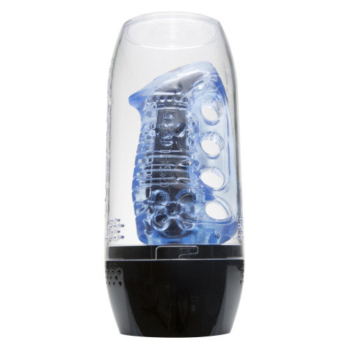 Мастурбатор Універсальний з рельєфною структурою Fleshlight Fleshskins Blue Ice Флешлайт - 4