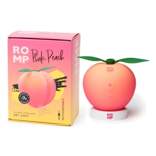Клиторальный стимулятор с вакуумной стимуляцией розовый Romp Peach Clitoral Suction