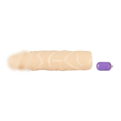 Реалістична вібронасадка для збільшення члена тілесна You2Toys Nature Skin - 1
