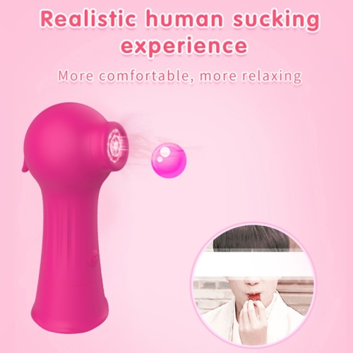 Вакуумный стимулятор для клитора и сосков розовый Cnt Peashooter-Rose - 1