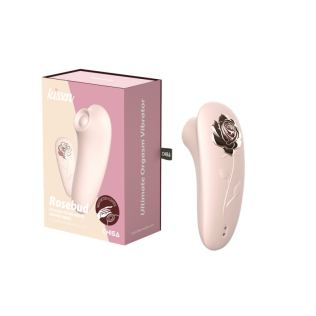 Вібратор Пульсатор для максимального оргазму рожевого кольору Chisa Kissen Rosebud