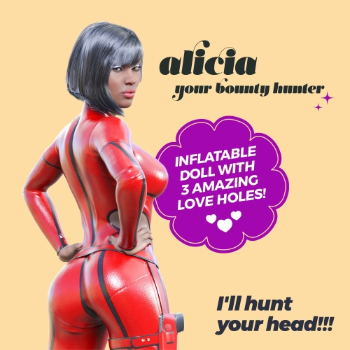 Секс-кукла для мужчин с 3 отверстиями бежевая Crushious ALICIA The Inflatable Nurse длина 1550 мм - 4
