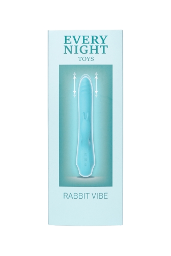 Вибратор-кролик Пульсатор для точки G голубой Every Night Toys - 6