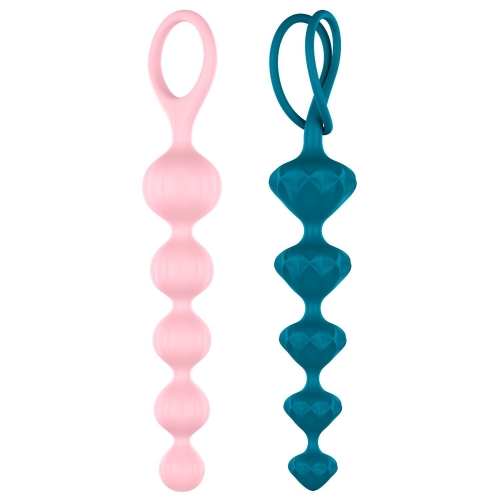 Набор анальных бус Satisfyer Beads Colored - 1