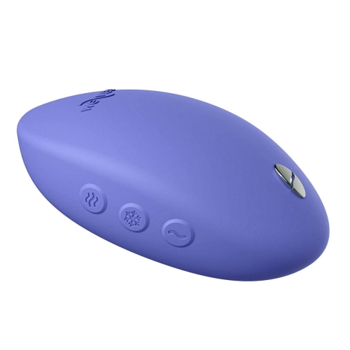 Вібратор для стимуляції клітора із підігрівом синій We-Vibe Temp Lavender Blue - 5