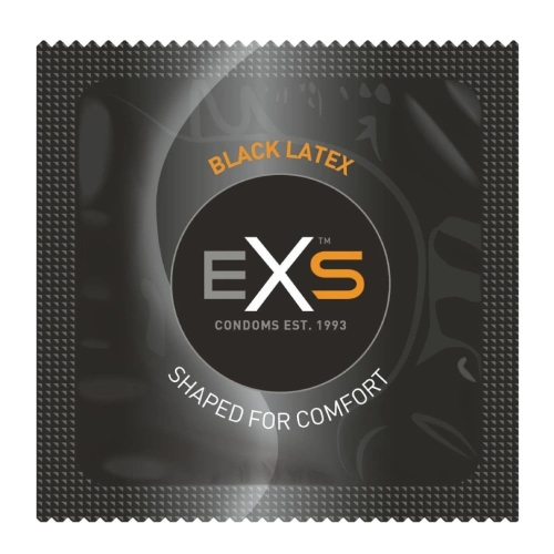 Презервативы черные из натурального каучукового латекса Exs BLACK 12 штук - 2