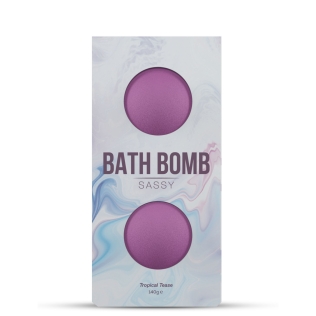 Бомбочка для ванни з ароматом тропіків Dona Bath Bomb-Sassy-Tropical Tease (140 гр)