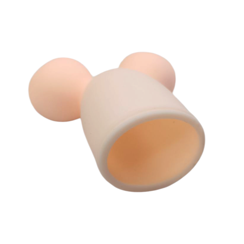 Насадка на вибратор MICKEY пудровый цвет Cottelli Collection - 3