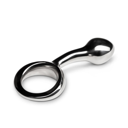 Анальна пробка металева з колечком Sinner Gear Unbendable - 5