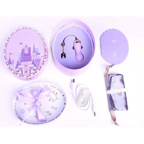 Вібратор куля керована з телефону фіолетовий ZALO Baby Star Berry - 6