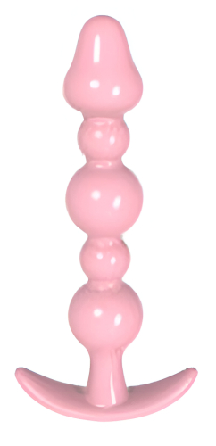Анальные бусы розового цвета Meleon Anal Beads AP-25 - 2