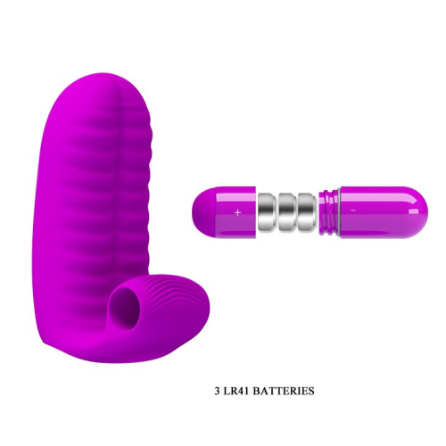 Клиторальный стимулятор на палец Pretty Love Abbott BI-014515-1 - 7