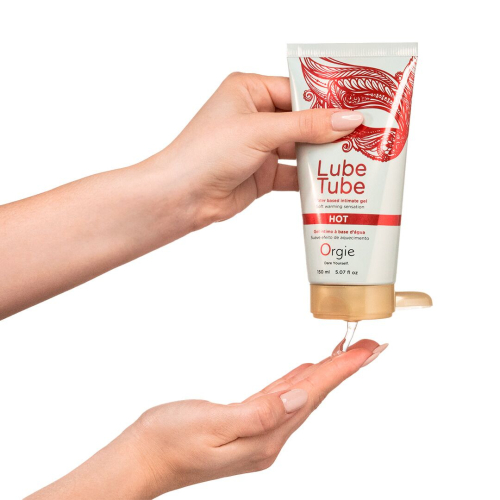 Лубрикант с разогревающим эффектом на водной основе Orgie Lube Tube HOT 150 мл - 2