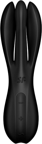 Клиторальный вибратор черного цвета Satisfyer Threesome 2 - 5