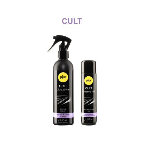 Смазка для латекса, латексных костюмов pjur Cult 100 мл - 4