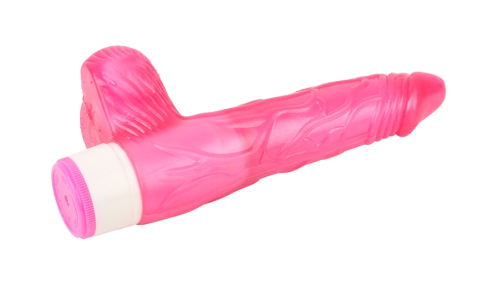 Реалістичний вібратор з мошонкою рожевий CHISA Basic Luv Theory Luv Pleaser - 5