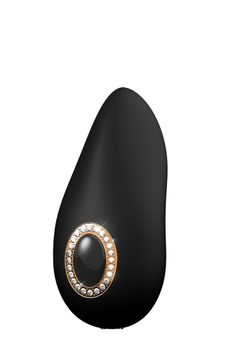 Вібростимулятор для клітора чорний Dream Toys PRESTIGE ELENA LUXXE - 1