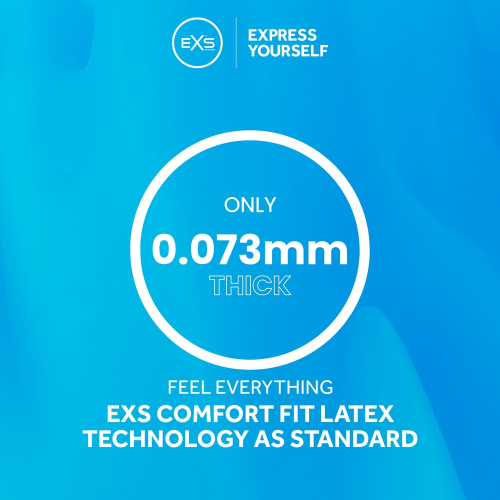 Презервативы плотно прилегающие латексные EXS Snug FIT 10 штук - 3
