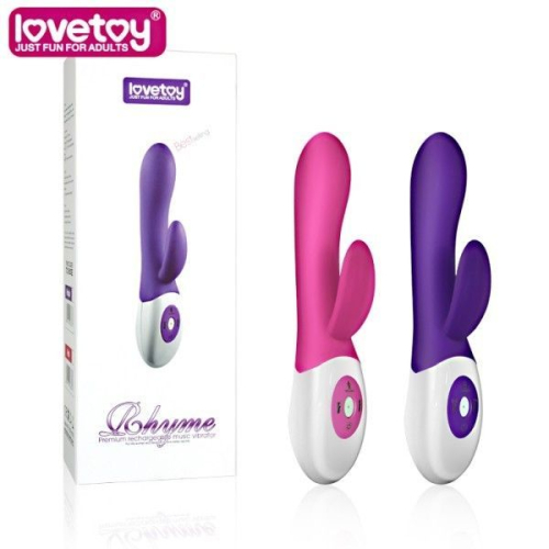 Вибратор музыкальный со стимуляцией клитора Lovetoy - 1