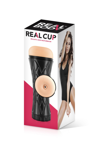 Мастурбатор попка реалистичный Real Body - Real Cup Anus - 3