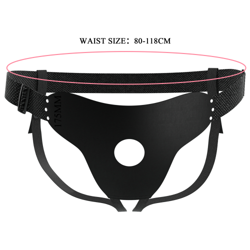 Трусики для страпона черного цвета LyBaile Pretty Love Harness briefs love spell - 10