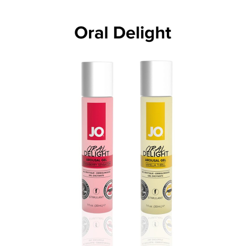 Возбуждающий гель для оральных ласк System JO ORAL DELIGHT - VANILLA THRILL (30 мл) (Систем Джо) - 6