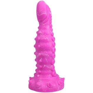 Фэнтезийный фаллоимитатор на присоске розовый Doc Johnson Vac-U-Lock x Fantasy Fuckers Tentacled Traveler