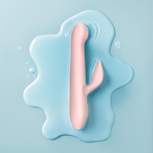 Вибратор кролик для точки G и клитора розовый Good Vibes Only SHAI Thrusting Vibrator - 10