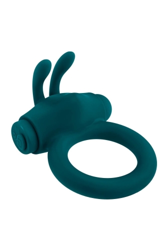 Эрекционное кольцо на член с вибропулей зеленое Evolved Novelties Evolved Playboy Bunny Buzzer - 5