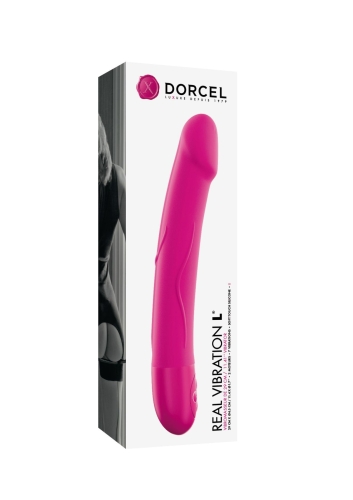 Вібратор зі стимуляцією клітора Marc Dorcel Real Vibration L Magenta - 3