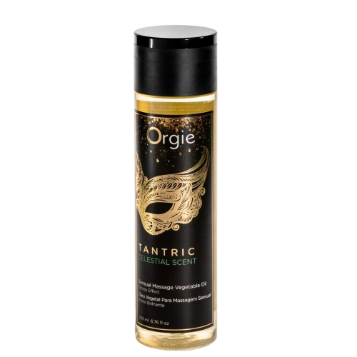 Масажна олія для тантричного масажу з ароматом ківі та полуниці Orgie Tantric Celestial Scent 200 мл - 1