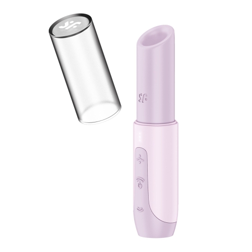 Вакуумный стимулятор для клитора сиреневого цвета Satisfyer Secret Kiss - 4