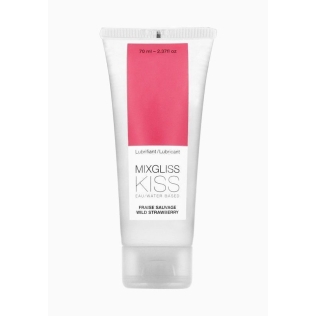 Лубрикант на водной основе MixGliss KISS Wild Strawberry (70 мл)