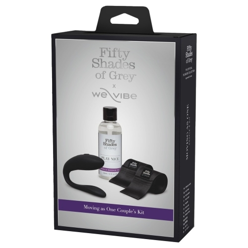 Набір із парним вібратором чорного кольору Sync Lite We-Vibe та Moving As One від Fifty Shades of Grey - 9