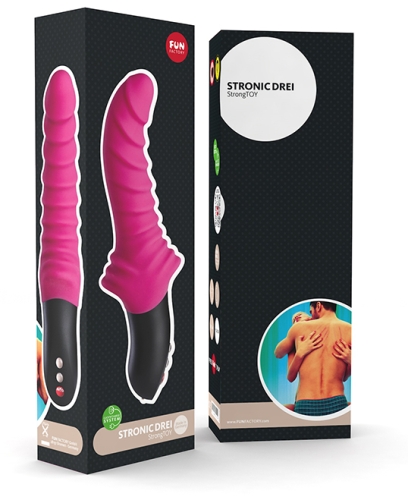 Вібратор-пульсатор Stronic Drei Fun Factory рожевий - 4