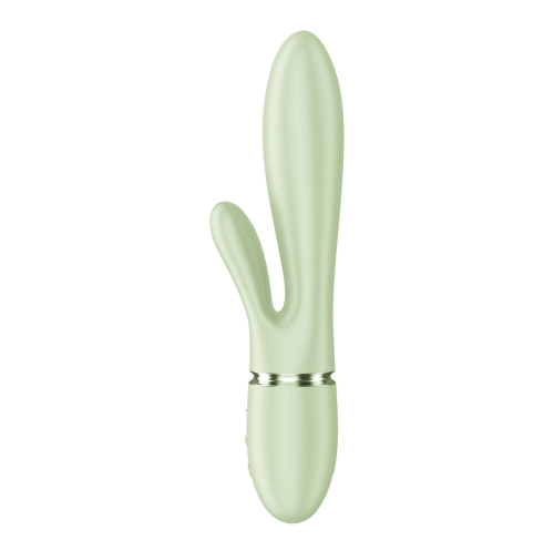 Вибратор-кролик с жемчужным массажем салатовый Satisfyer Pearl Bunny 2 Light Green - 2