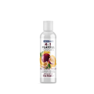 Лубрикант для орального секса на водной основе со вкусом маракуйя Swiss Navy 4 in 1 Wild Passion Fruit 29,5 мл