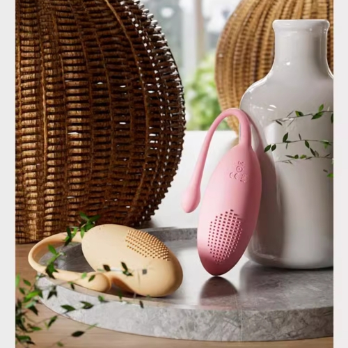Вагинальное виброяйцо с пультом ДУ цвет розовый Cottelli Collection Monster egg - 2