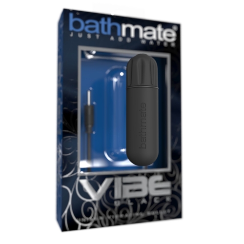 Вібропуля Пластикова водонепроникна Bathmate Vibe Bullet Black 10 режимів вібрації - 2