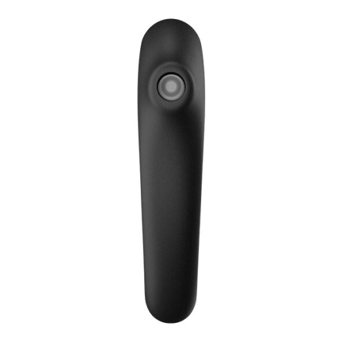 Вакуумний вібромасажер для клітора силіконовий чорний Satisfyer Dual Kiss - 4