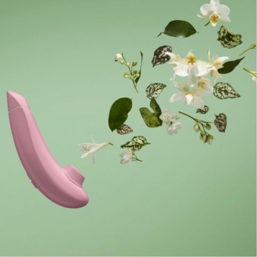 Бесконтактный вакуумный клиторальный стимулятор розовый Womanizer Premium ECO - 6
