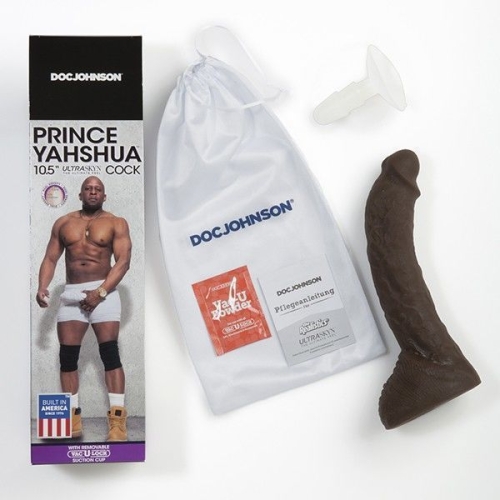 Фалоімітатор 20,5 см/5,1 см реалістичний великий Doc Johnson Prince Yahshua 10.5 Inch Cock-ULTRASKYN - 4