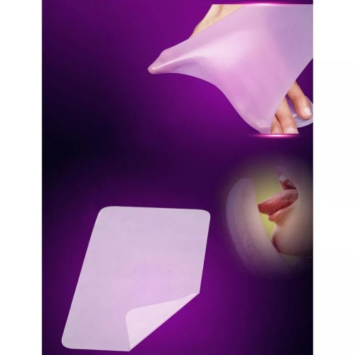 Серветка латексна для орального сексу з ароматом та смаком м'яти ONE Dental Dams 1 штука - 4