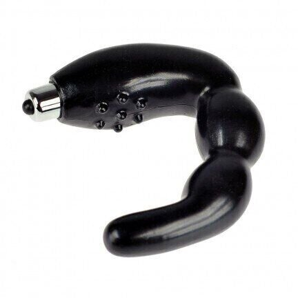Вібратор для простати чорний Anal Stimulator for Duble pleasure - 1
