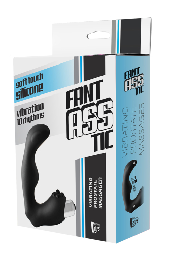 Вібромасажер простати чорного кольору Dream Toys FANTASSTIC VIBRATING - 2