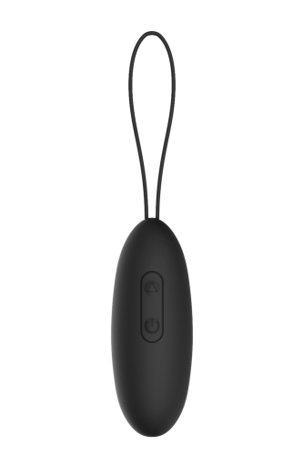 Виброяйцо вагинальное черного цвета с дистанционным управлением Dream Toys Elite Elize - 3