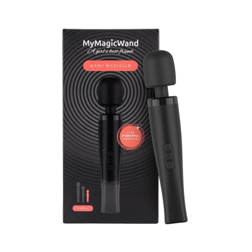Ванд-массажер маленького размера черный MyMagicWand - Wand Massger Small - 1