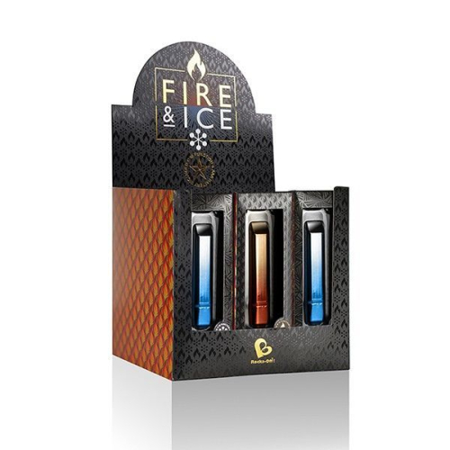Набір міні-вібраторів для клітора Rocks Off Bamboo Fire and Ice (12 штук) - 1