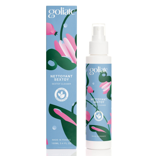Антибактеріальний спрей для іграшок безпечний для тіла Goliate Nettoyant Sextoy 100 мл - 1