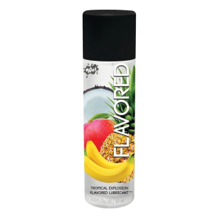 Оральний лубрикант зі смаком тропічних фруктів Wet Flavored 89 мл